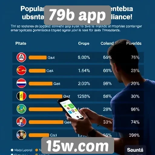 Estudo sobre a popularidade do 79b app entre jogadores