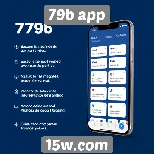 Recursos e funcionalidades do 79b app